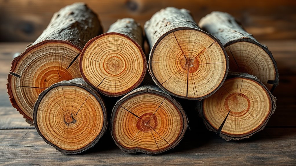 wood species heat comparison