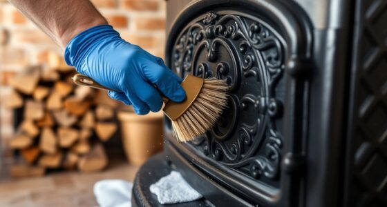 wood stove cleaning tips