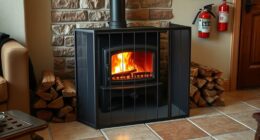 wood stove fire precautions