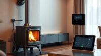 wood stove smart integration