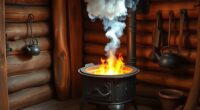 wood stoves power pioneer living