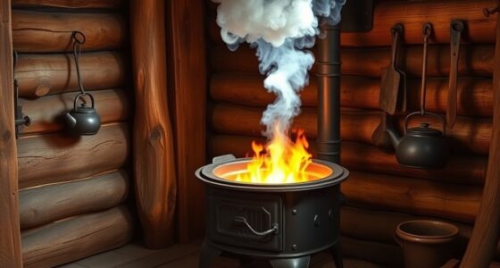 wood stoves power pioneer living