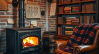 wood stoves symbolize warmth