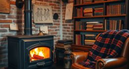 wood stoves symbolize warmth