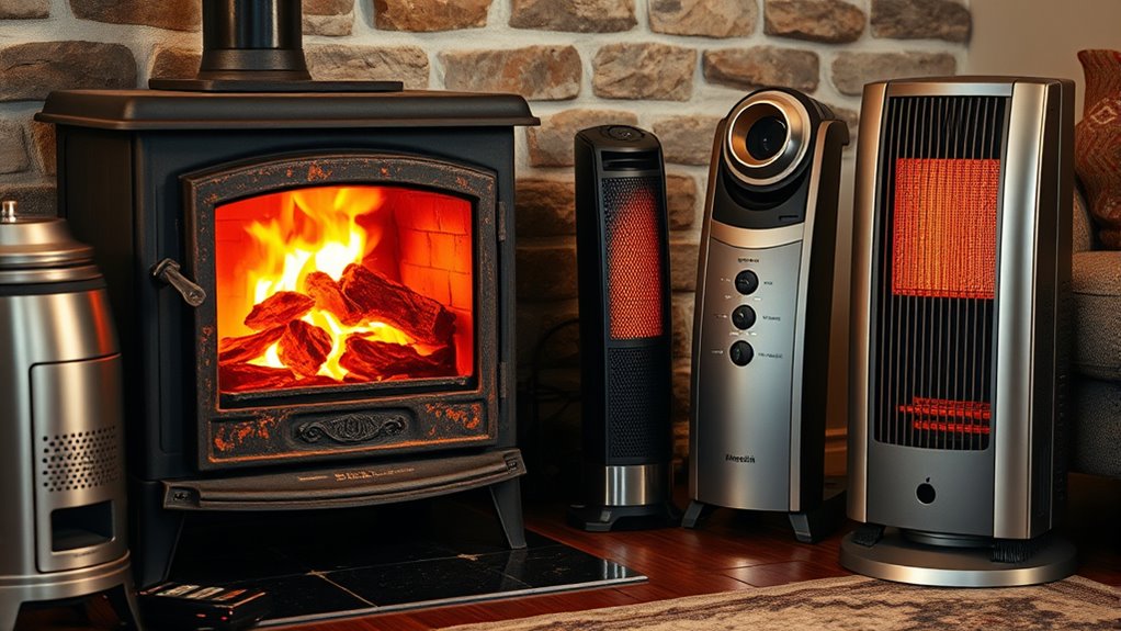 wood stoves versus alternatives