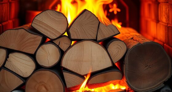 wood type influences heat