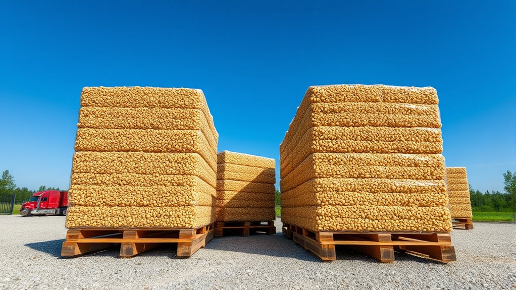 adequate airflow around storage