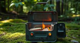 ammo can mini wood stove