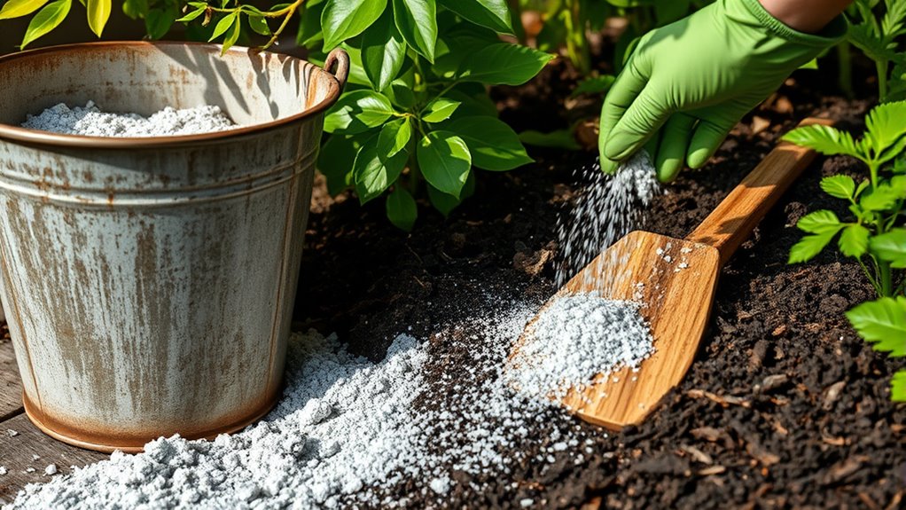 ash enriches soil safely