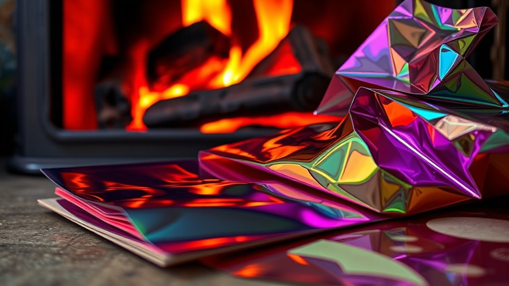 avoid burning glossy paper