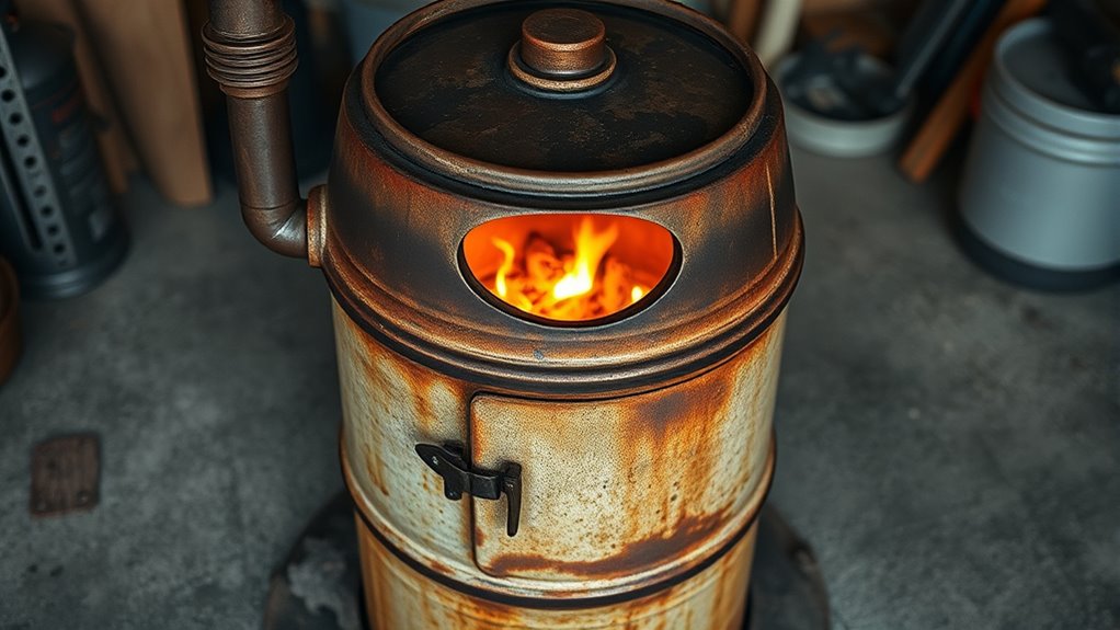 build your own barrel stove