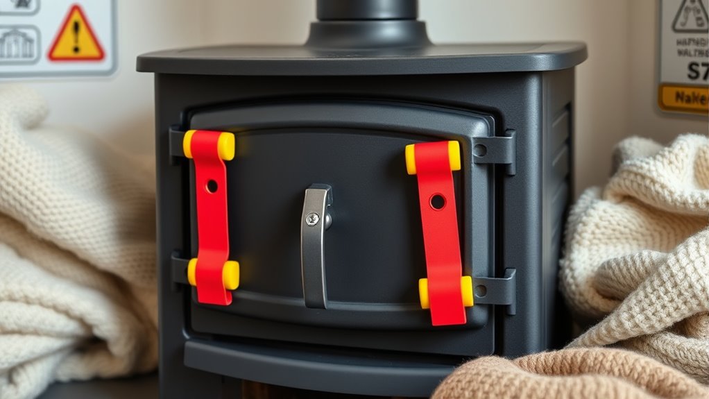childproof stove safety measures