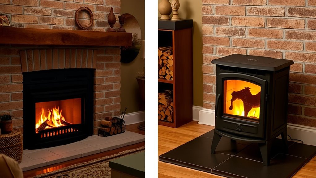 choose stove or insert