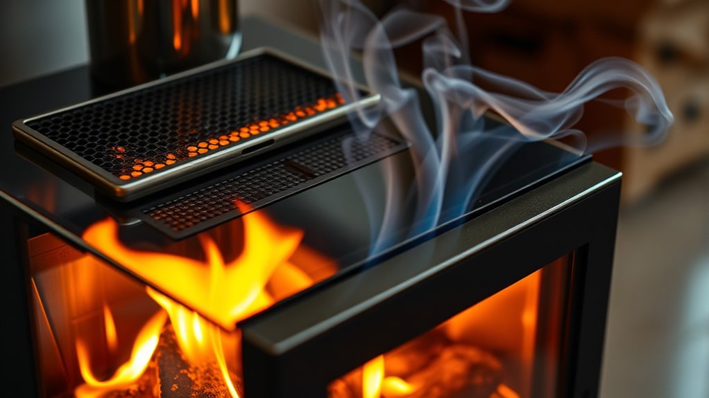 clean burning hybrid stove