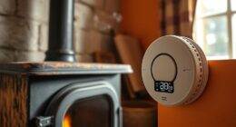 co detection from wood stoves