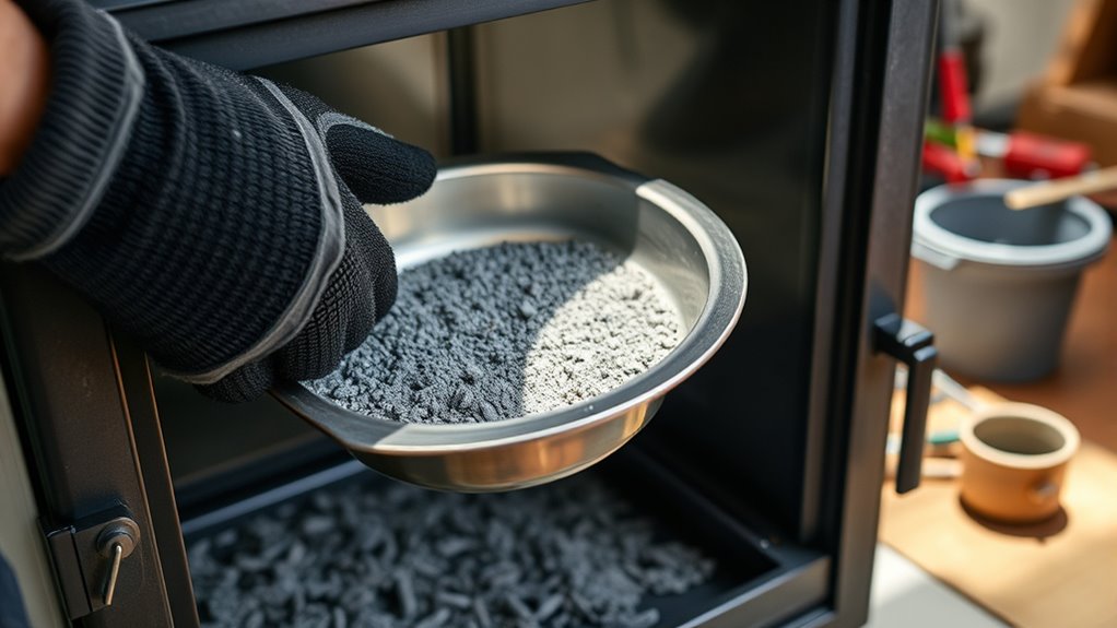cool safe ash disposal
