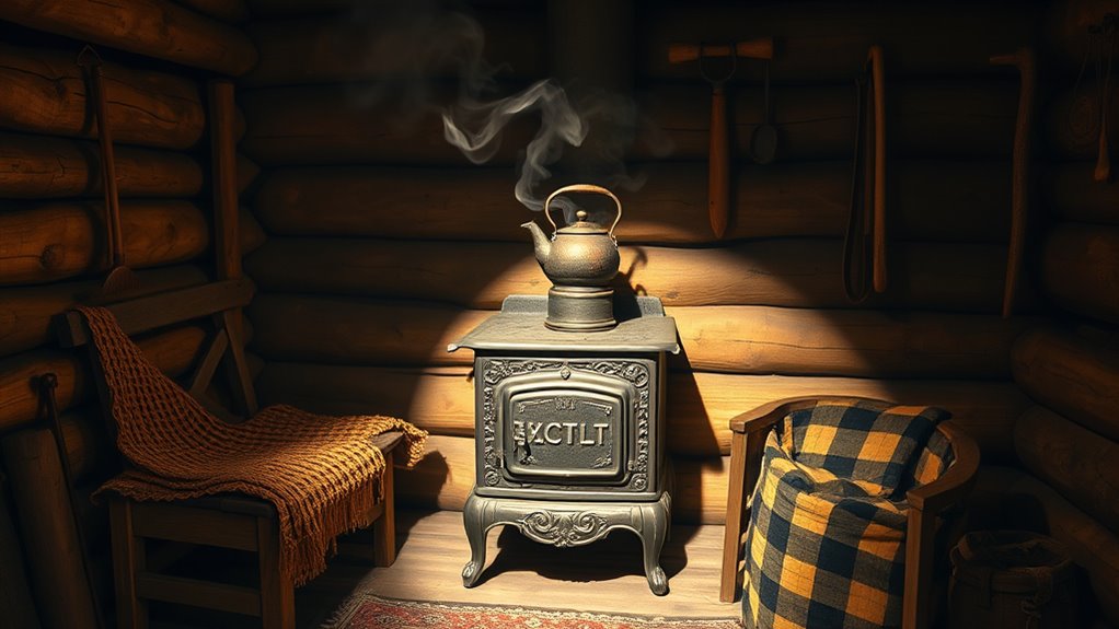 decorative functional pioneer stoves