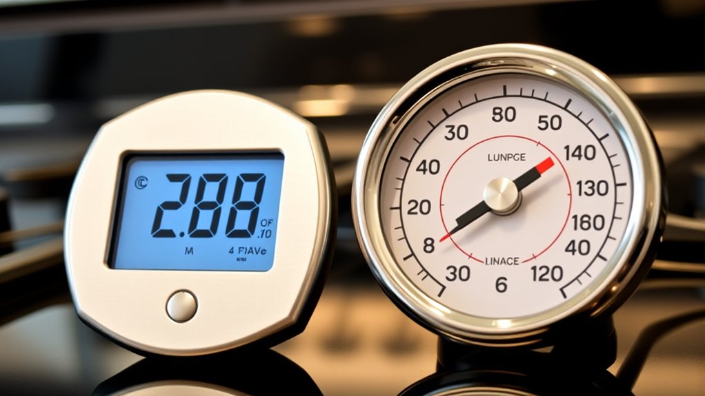 digital thermometers offer precision