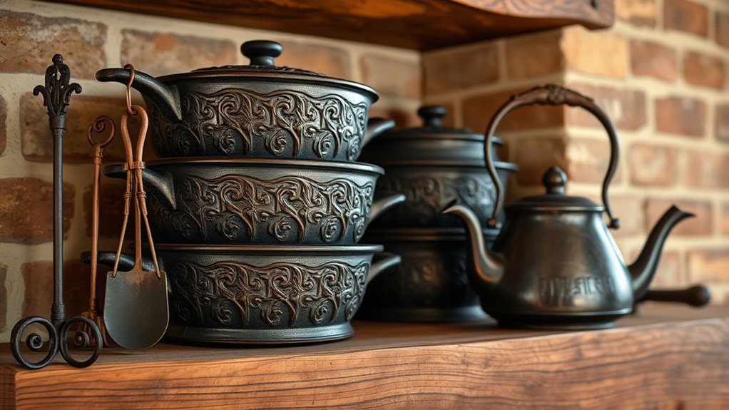 display hearth accessories creatively