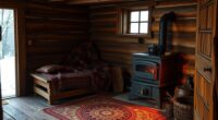 early settler heating methods
