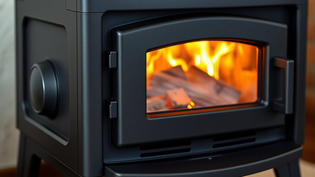 efficient modern wood stove