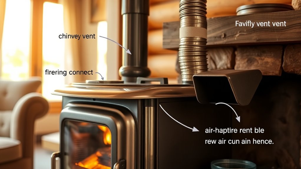 ensure proper ventilation and airflow