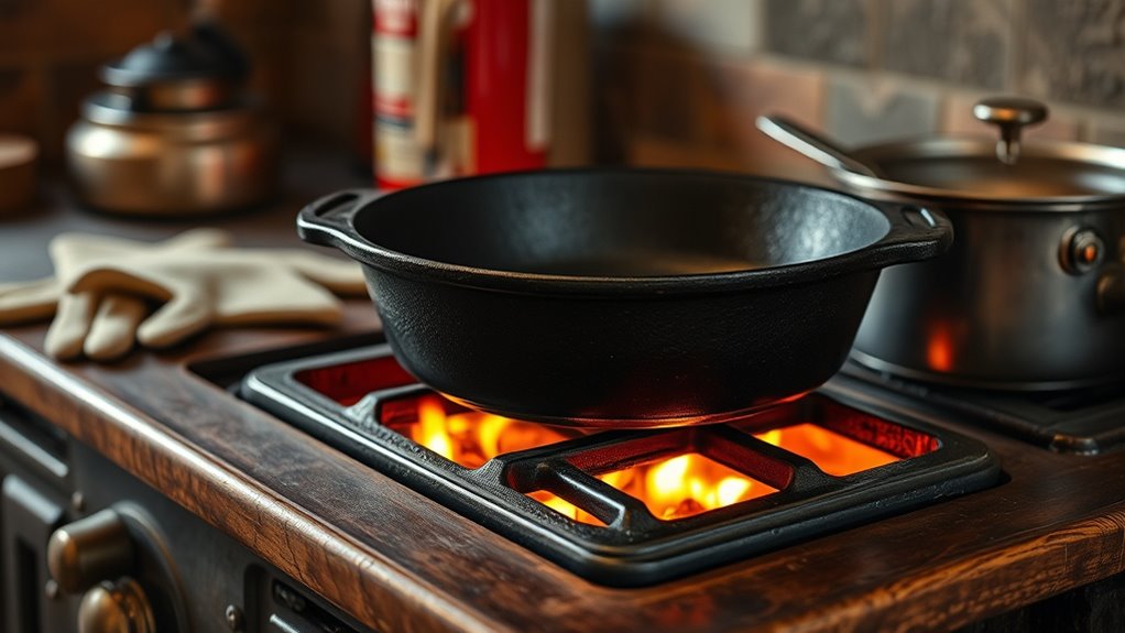 ensure safe wood stove use