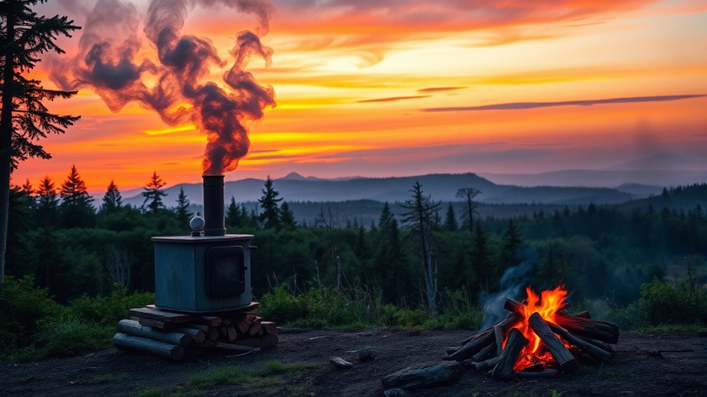 environmental impact of wood burning