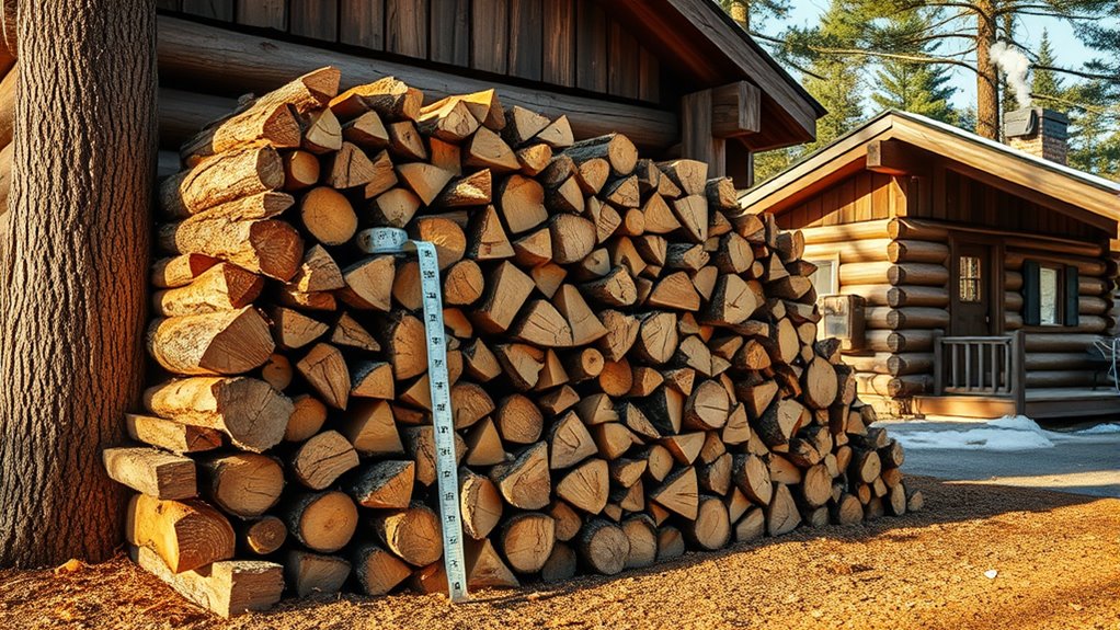 estimate firewood needs accurately
