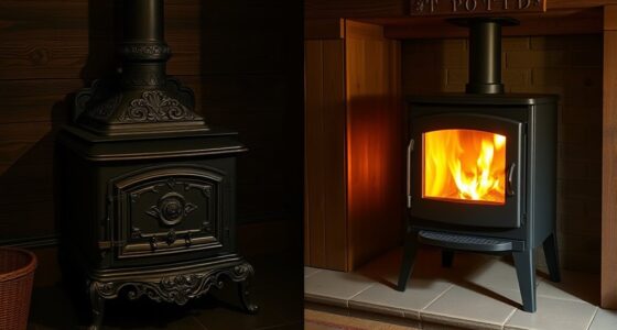 evolution of wood heating
