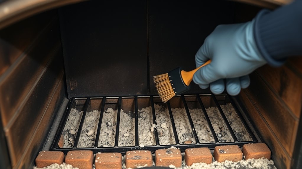 firebox cleaning and maintenance