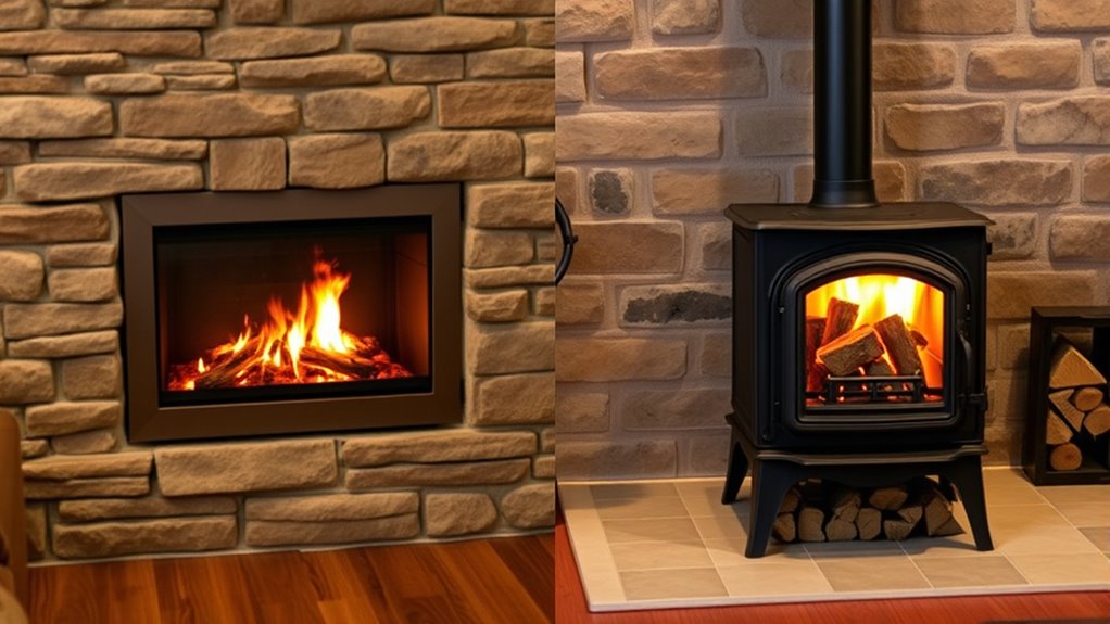 fireplace inserts versus wood stoves