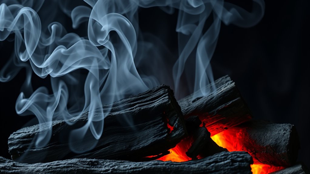 gases emitted during combustion
