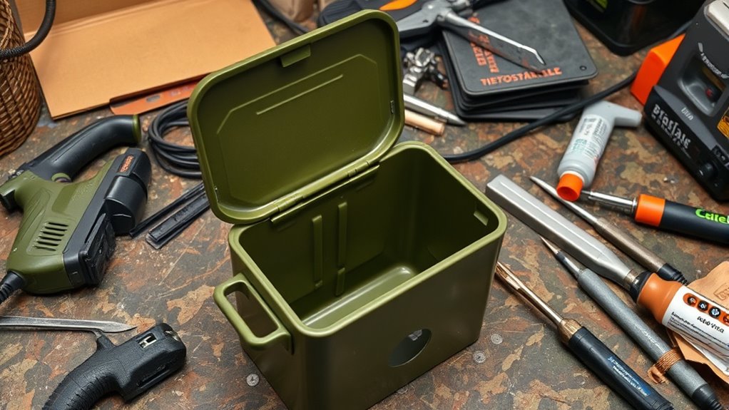 gather materials and tools