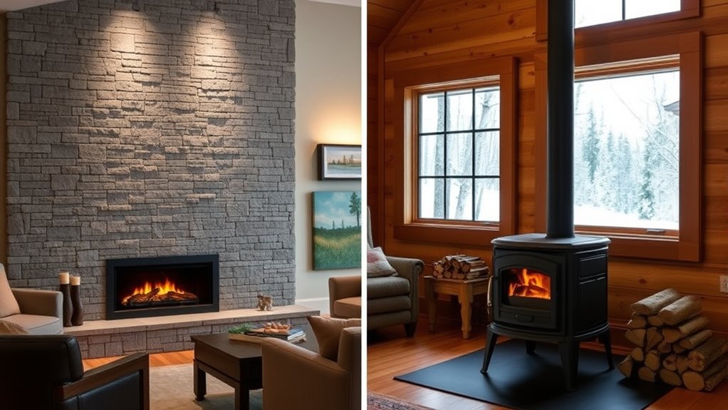 home style and heating options