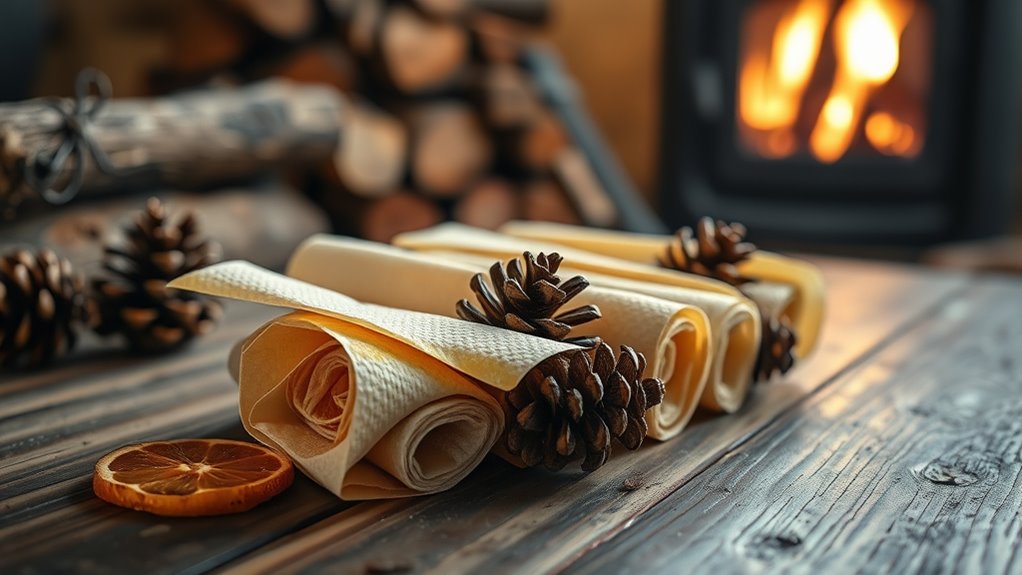 homemade eco fire starters