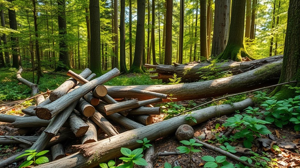 identify and harvest deadwood responsibly