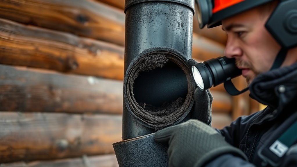 inspect venting system regularly