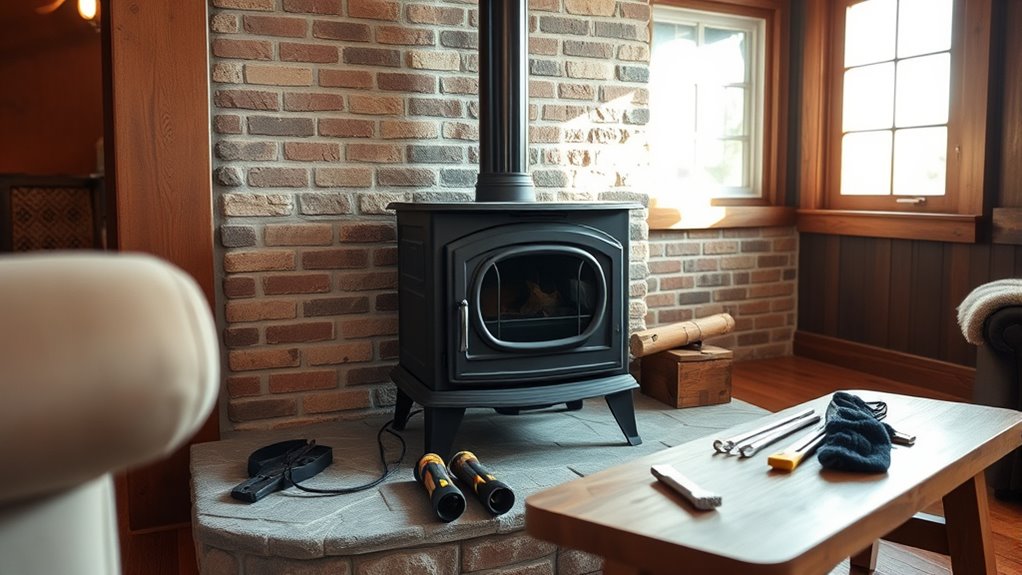 installing wood stove options