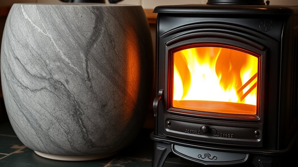 material heat retention comparison