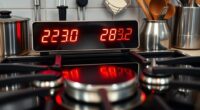 monitor stove temperature levels