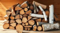 optimal firewood selection and preparation