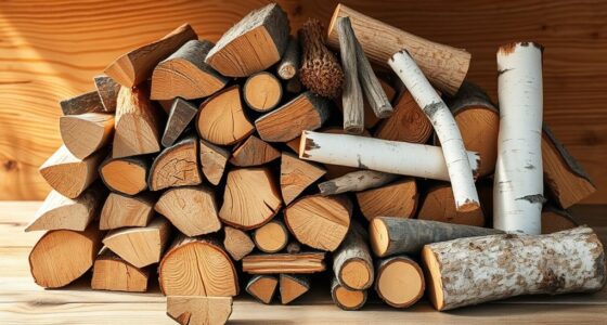 optimal firewood selection and preparation
