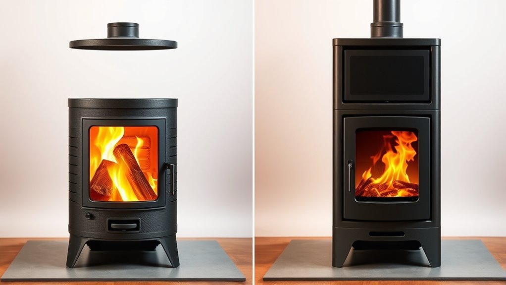 optimal heat circulation and efficiency