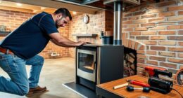 pellet stove installation differences