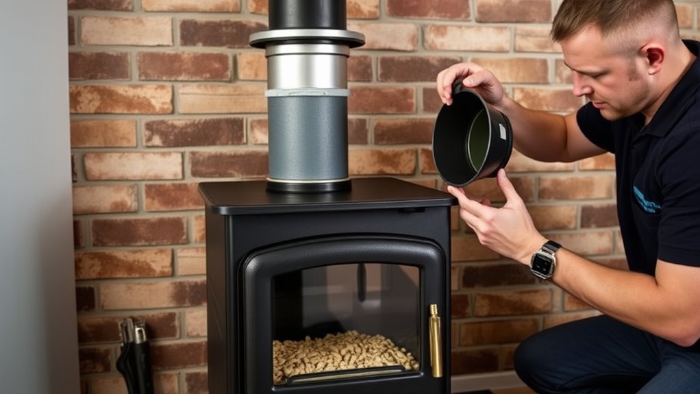 pellet stove venting requirements