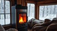 pellet stoves for power limited heating
