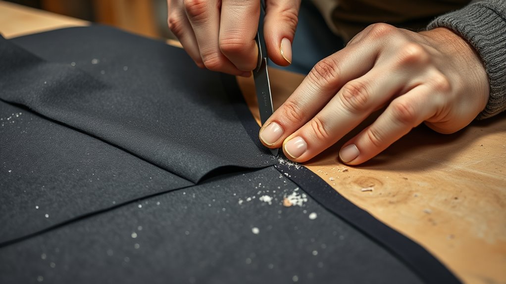 precise measuring and cutting