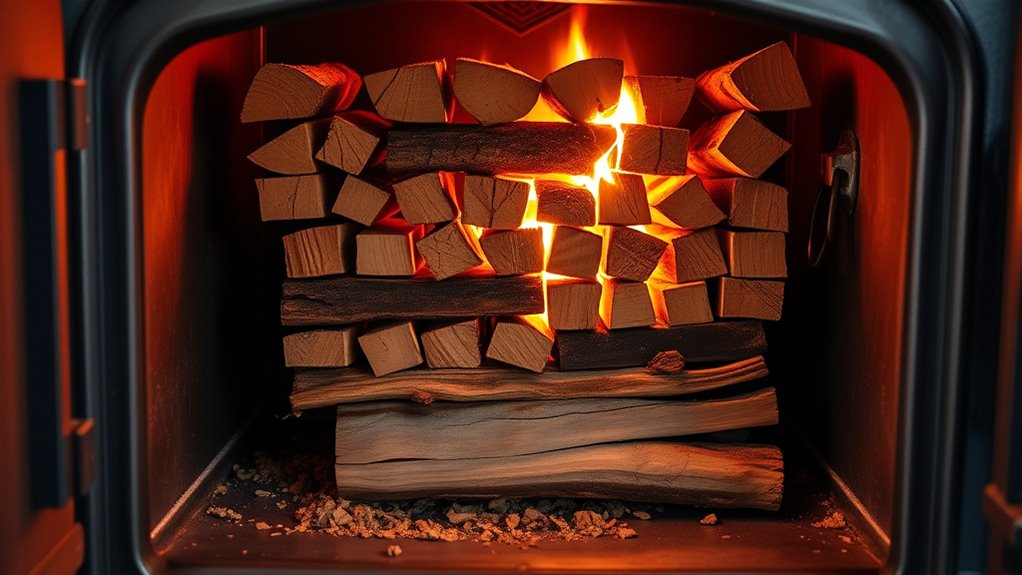 proper fire building technique