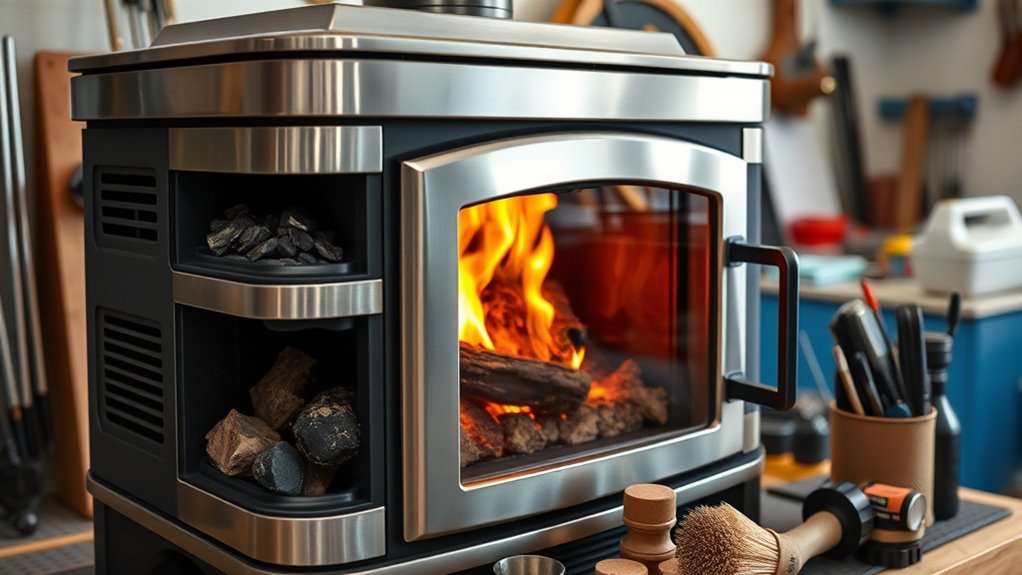 proper stove installation and maintenance